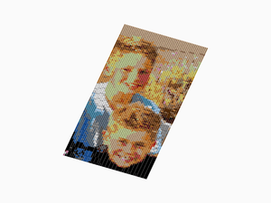 Custom Brick Mosaic