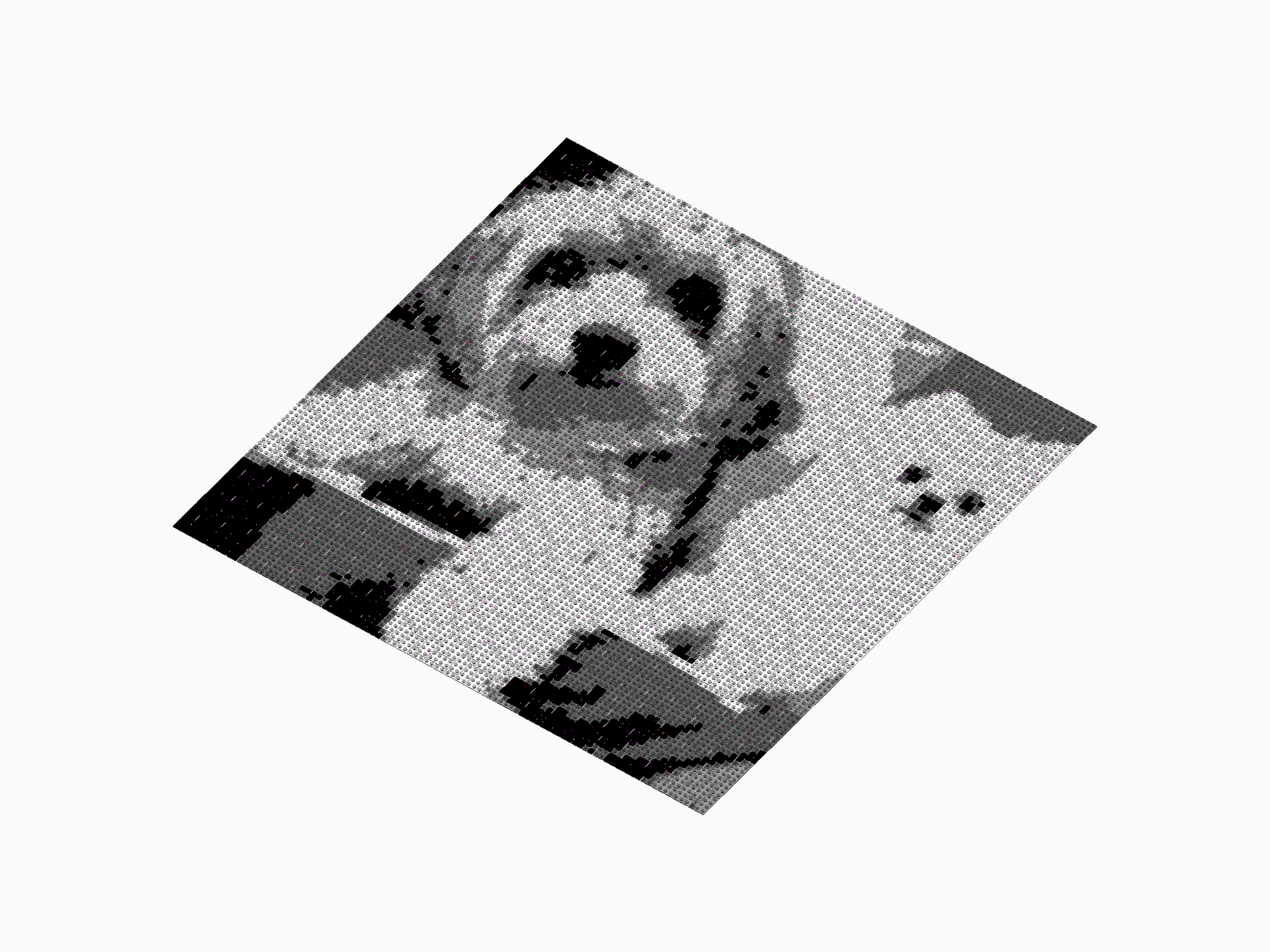 Custom Brick Mosaic