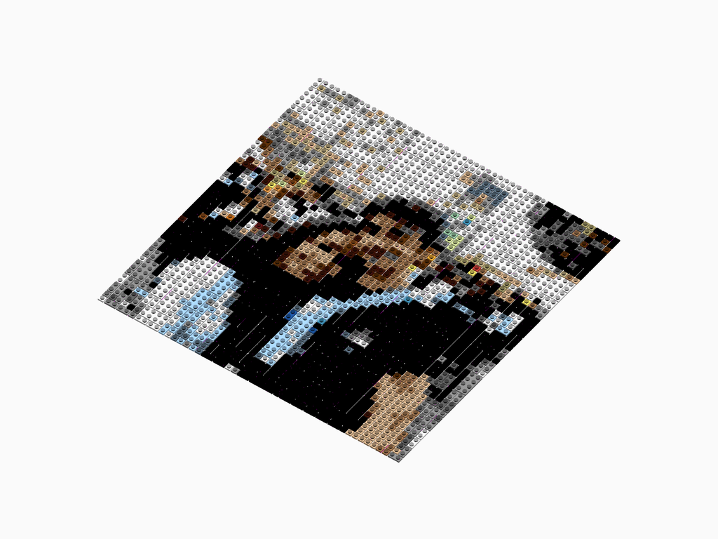 Custom Brick Mosaic – Art For Bricks