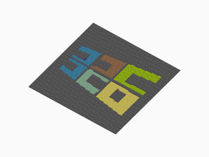 Custom Brick Mosaic