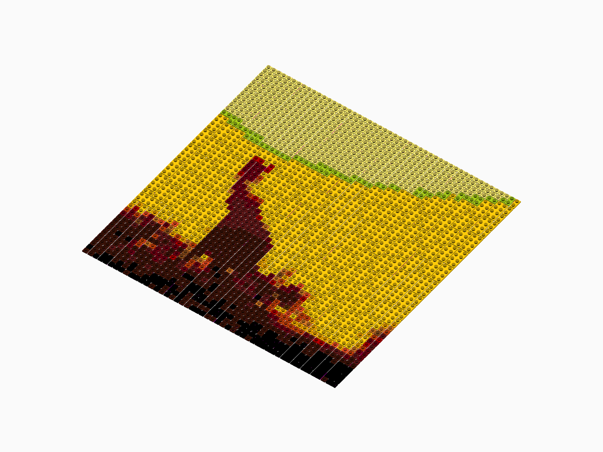 Custom Brick Mosaic