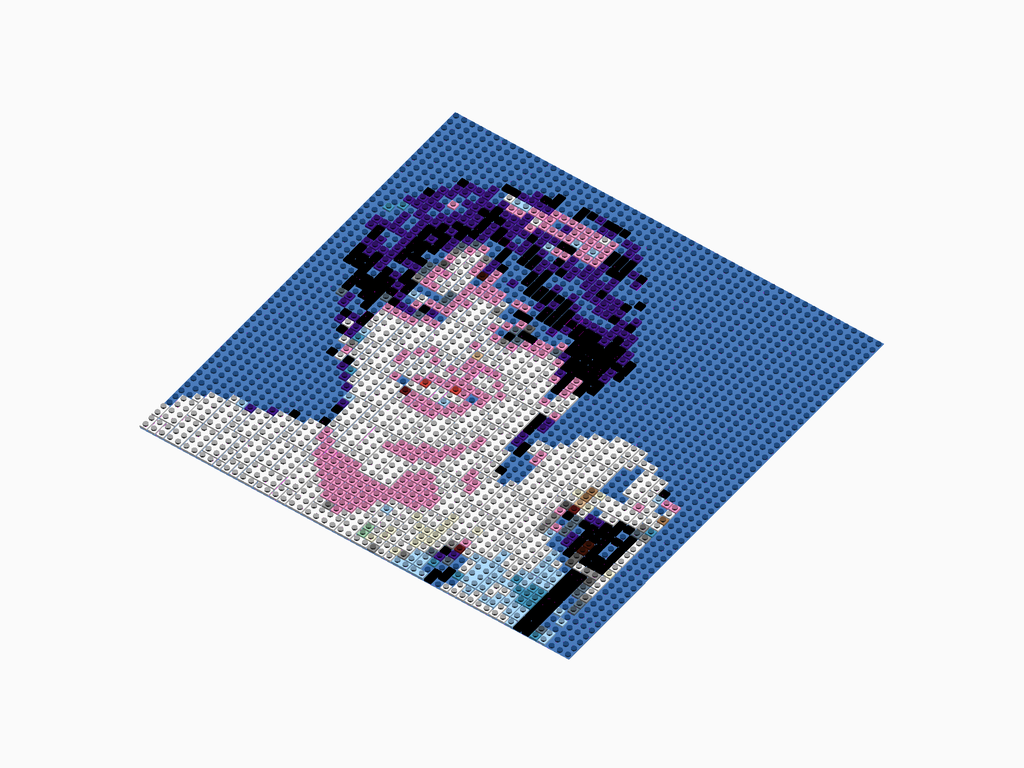 Custom Brick Mosaic