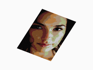 Custom Brick Mosaic