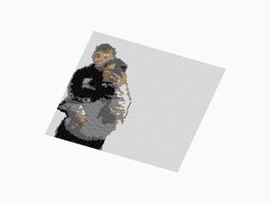 Custom Brick Mosaic