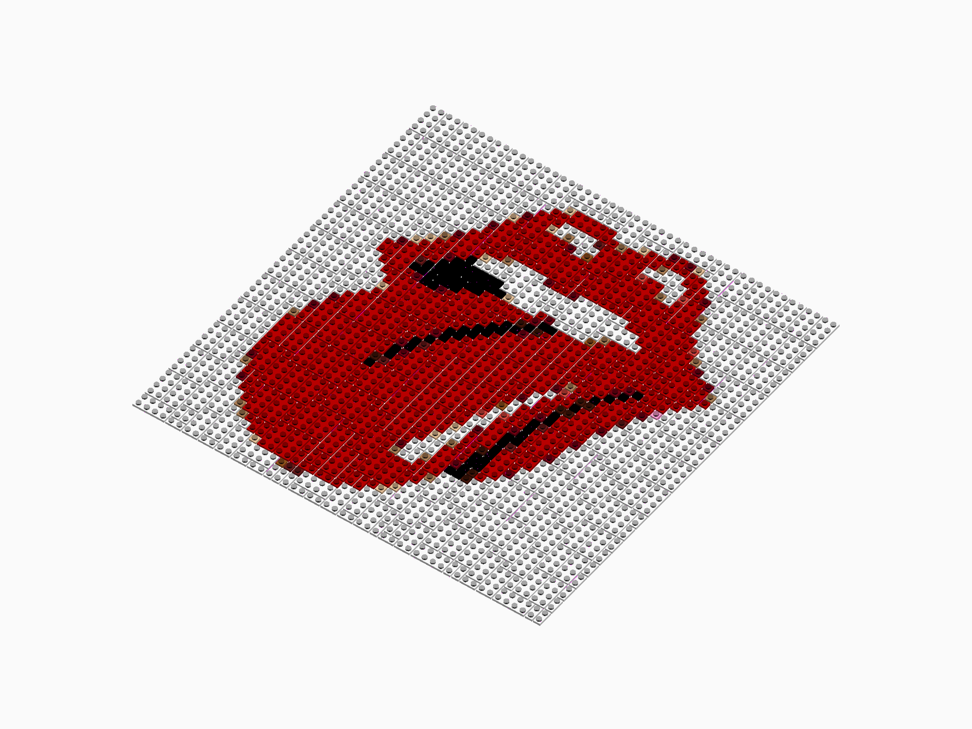 Custom Brick Mosaic