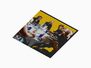 Custom Brick Mosaic