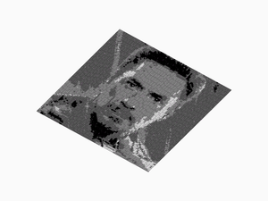 Custom Brick Mosaic