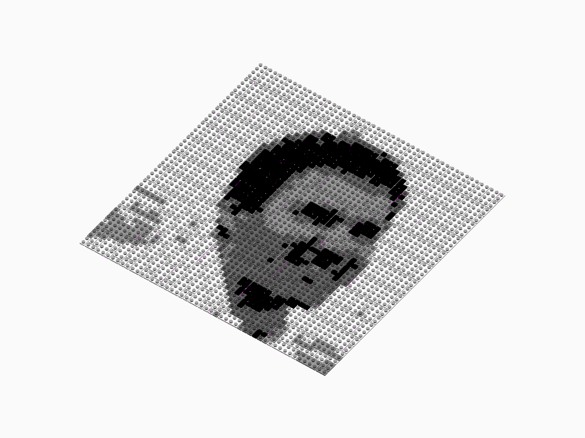 Custom Brick Mosaic