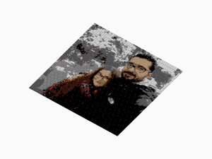 Custom Brick Mosaic