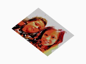 Custom Brick Mosaic