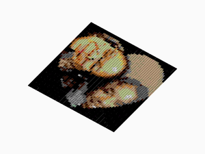 Custom Brick Mosaic