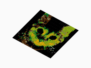 Custom Brick Mosaic