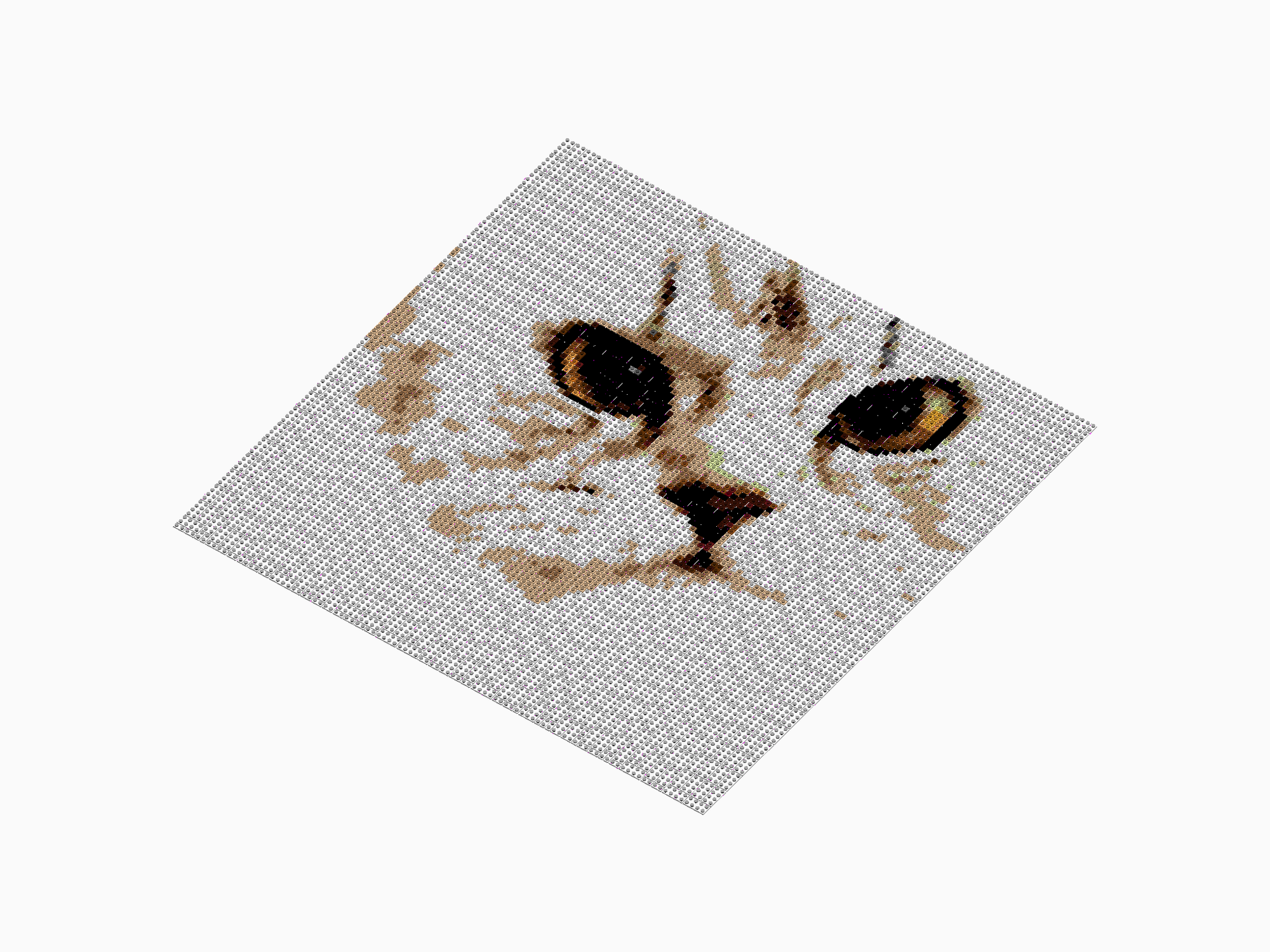 Custom Brick Mosaic