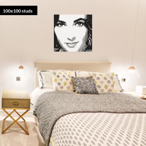 100*100studs, 80*80cm, 31.5*31.5inch