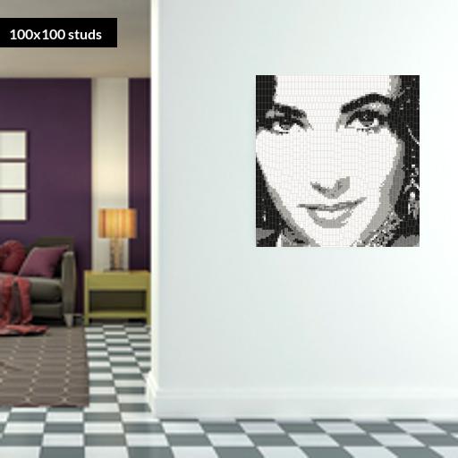 100*100studs, 80*80cm, 31.5*31.5inch