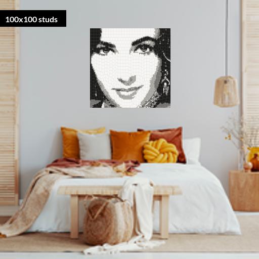 100*100studs, 80*80cm, 31.5*31.5inch
