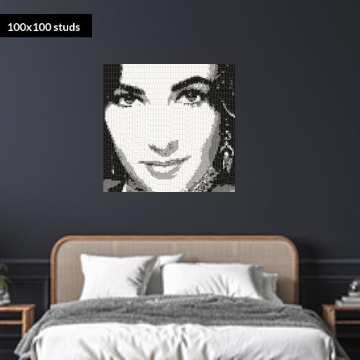 100*100studs, 80*80cm, 31.5*31.5inch