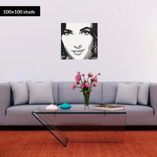 100*100studs, 80*80cm, 31.5*31.5inch