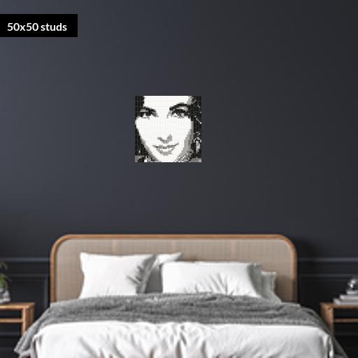 50*50studs, 40*40cm, 15.75*15.75inch