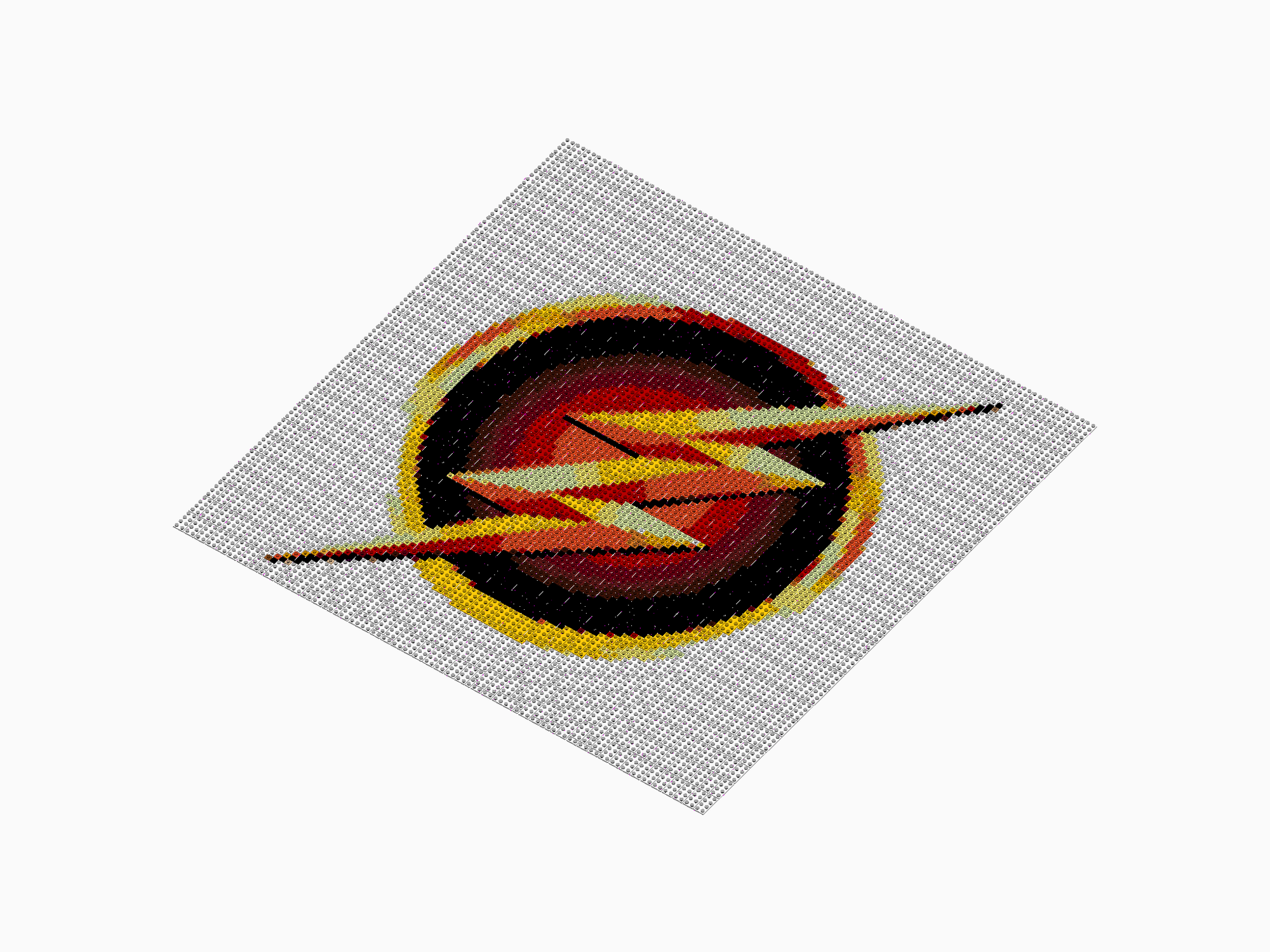 Custom Brick Mosaic