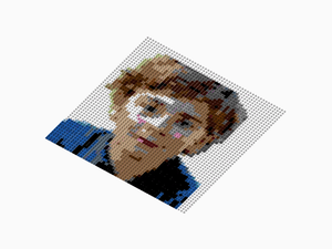 Custom Brick Mosaic