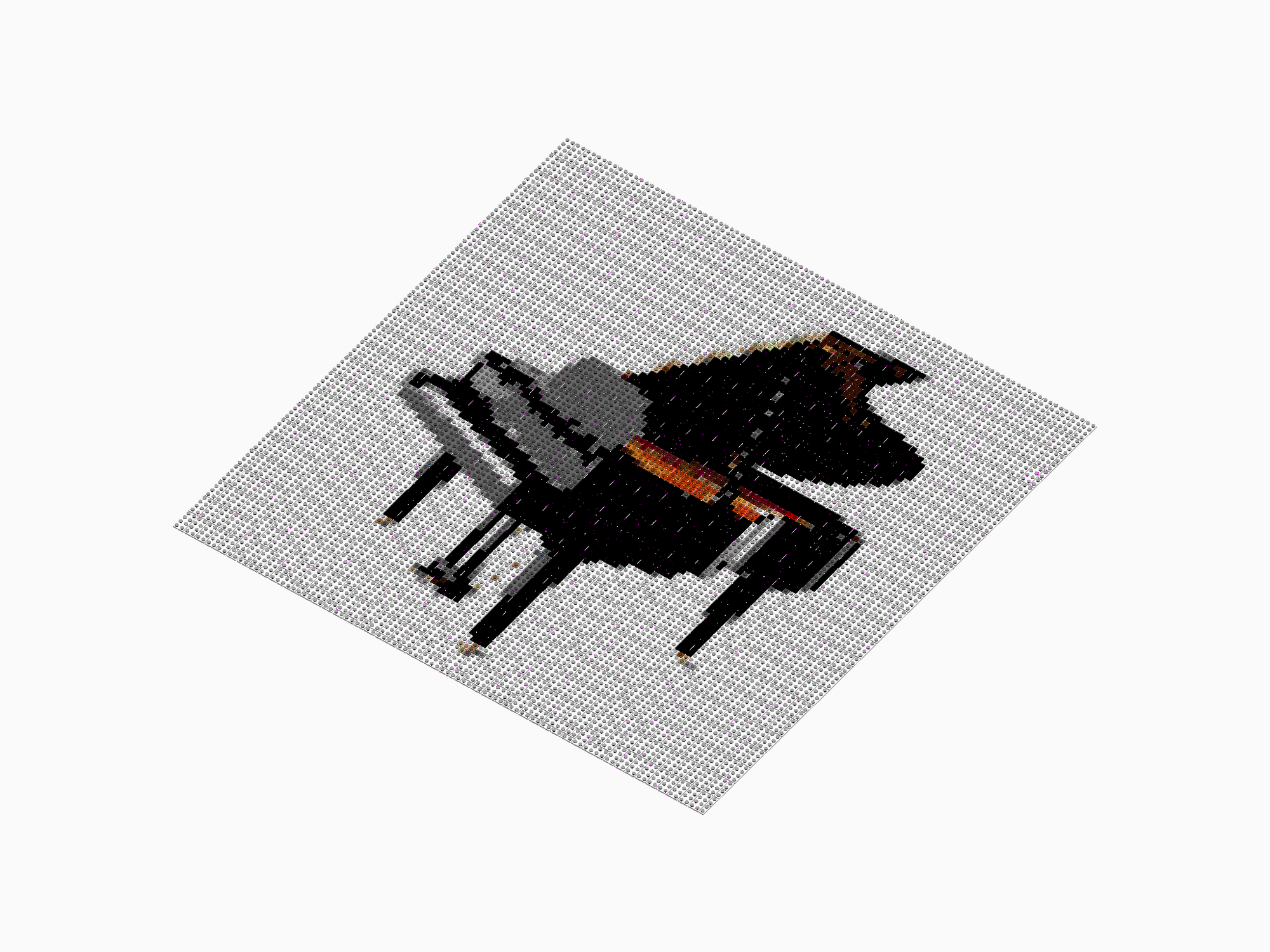 Custom Brick Mosaic