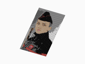 Custom Brick Mosaic