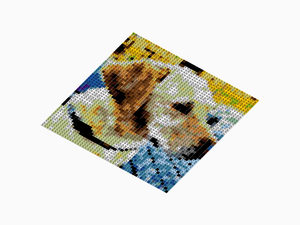 Custom Brick Mosaic