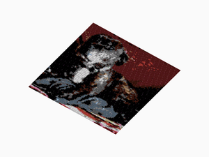 Custom Brick Mosaic
