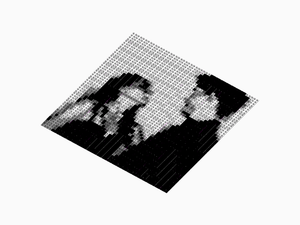 Custom Brick Mosaic