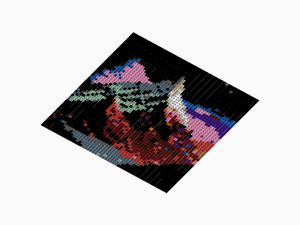 Custom Brick Mosaic