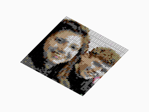 Custom Brick Mosaic