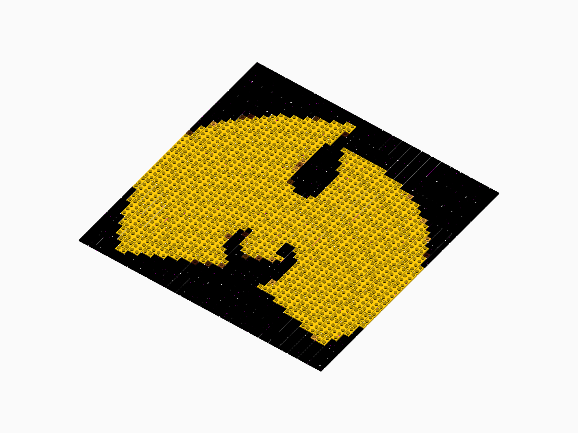 Custom Brick Mosaic