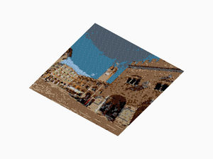 Custom Brick Mosaic