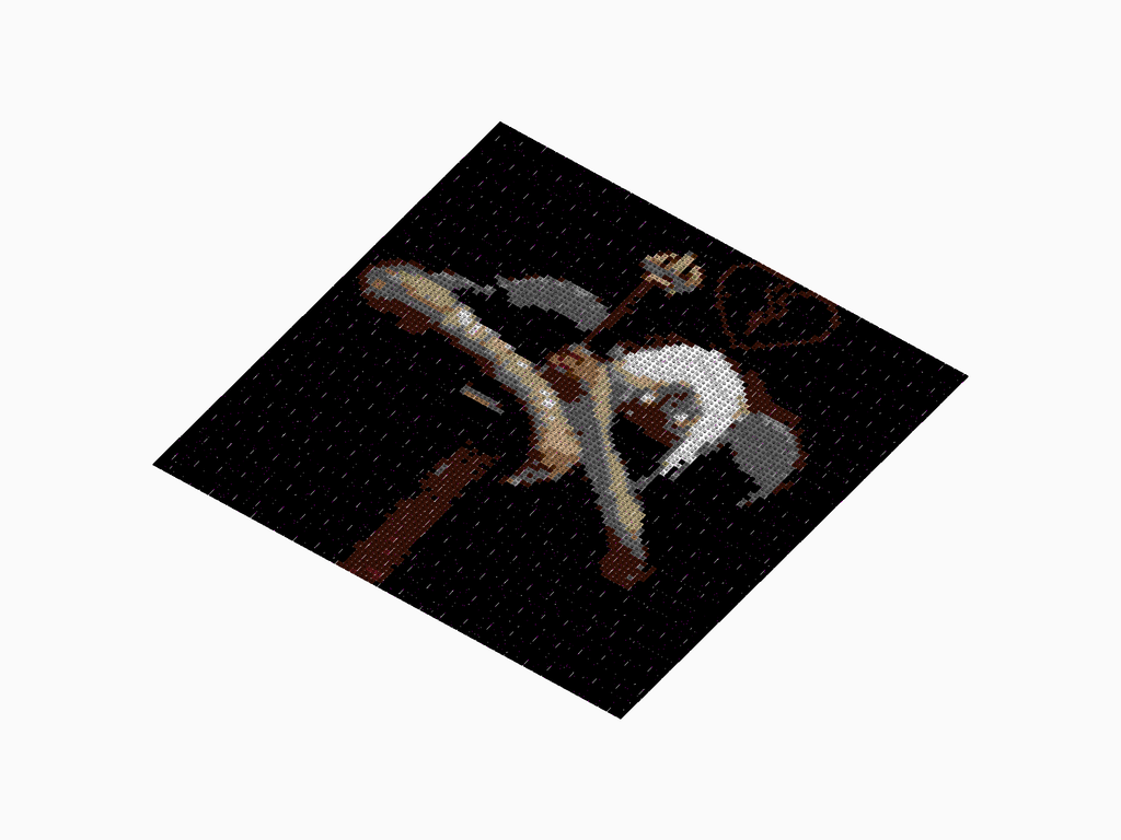 Custom Brick Mosaic