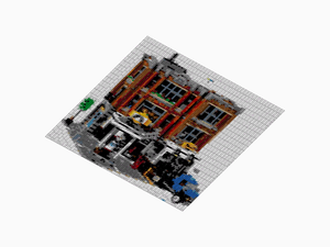 Custom Brick Mosaic