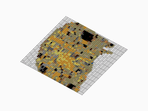 Custom Brick Mosaic