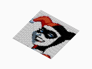 Custom Brick Mosaic