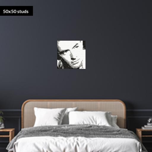 50*50studs, 40*40cm, 15.75*15.75inch