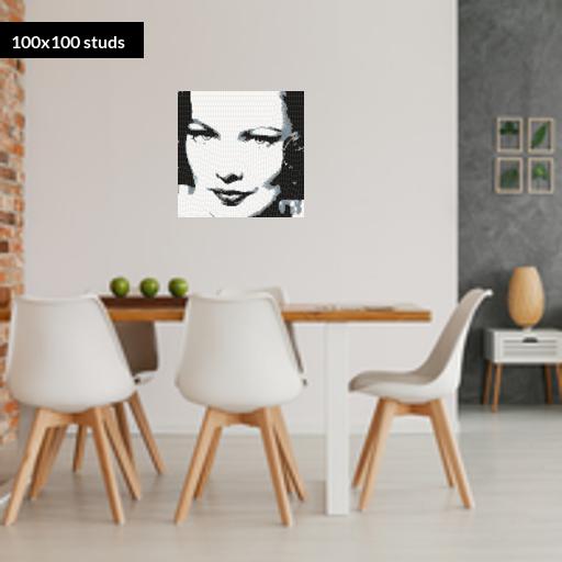 100*100studs, 80*80cm, 31.5*31.5inch