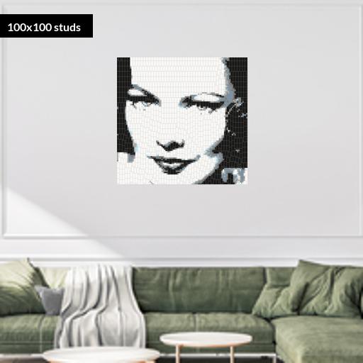 100*100studs, 80*80cm, 31.5*31.5inch