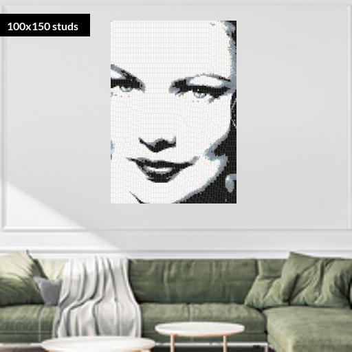 100*150studs, 80*120cm, 31.5*47.25inch