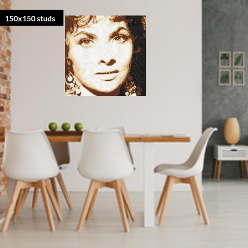 150*150studs, 120*120cm, 47.25*47.25inch