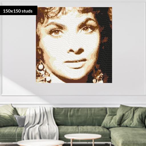 150*150studs, 120*120cm, 47.25*47.25inch