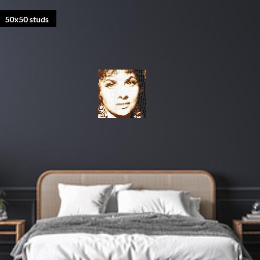 50*50studs, 40*40cm, 15.75*15.75inch