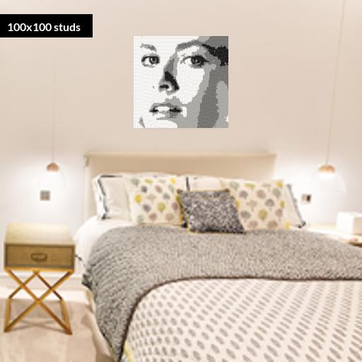 100*100studs, 80*80cm, 31.5*31.5inch