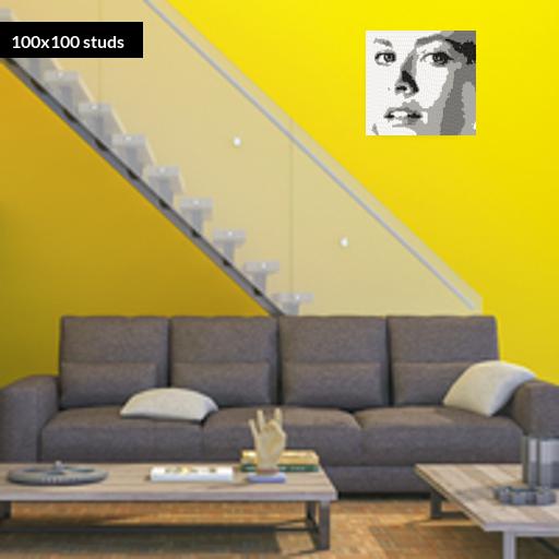 100*100studs, 80*80cm, 31.5*31.5inch