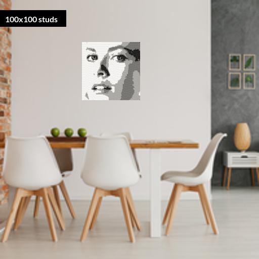 100*100studs, 80*80cm, 31.5*31.5inch