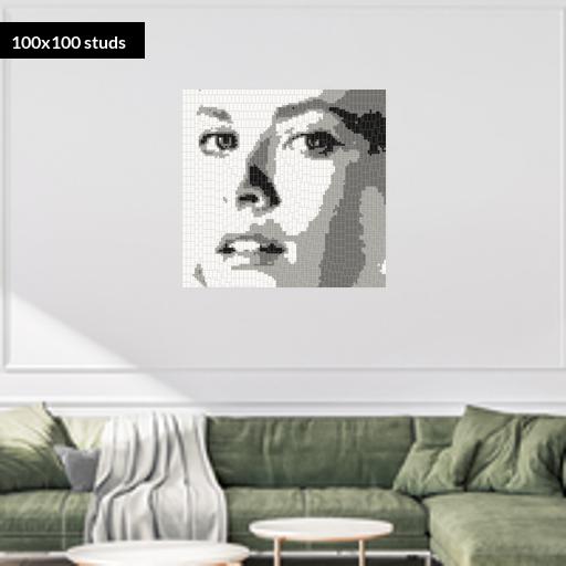 100*100studs, 80*80cm, 31.5*31.5inch