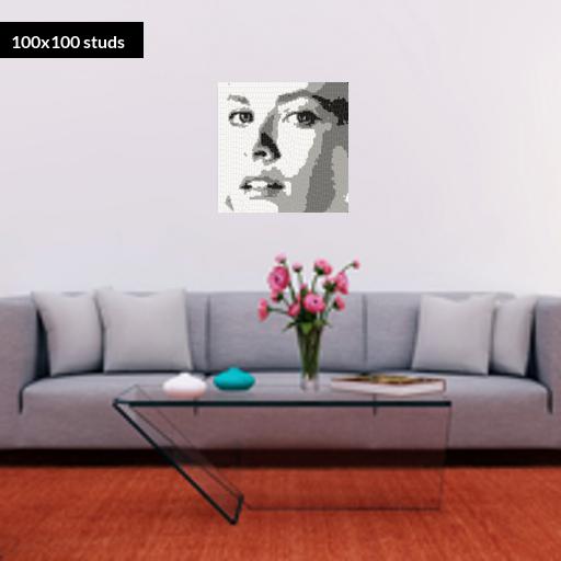 100*100studs, 80*80cm, 31.5*31.5inch